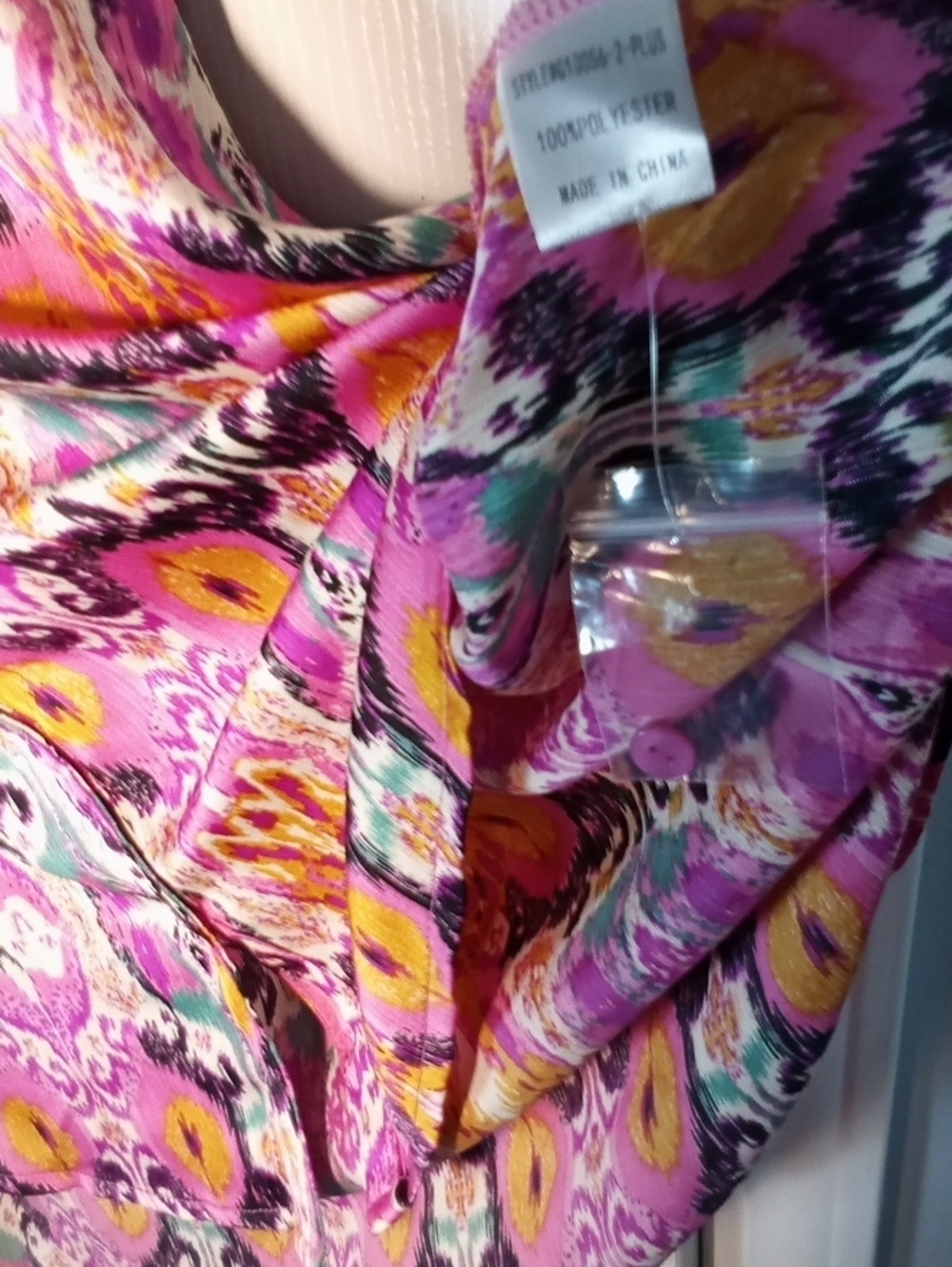 JODIFL FRONT BUTTON BLOUSE - Picture 9 of 11